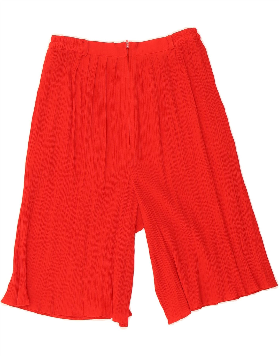 NEW FAST Womens High Waist Cullotes Casual Shorts EU 38 Medium W24  Red Vintage New Fast and Second-Hand New Fast from Messina Hembry 