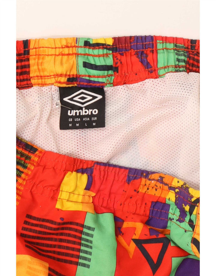 Umbro Herre badeshorts Medium Flerfarvet Geometrisk Polyester