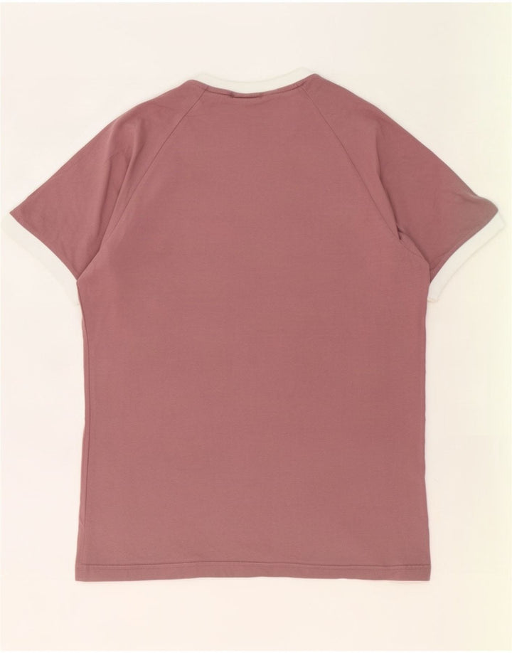Adidas Herre T-Shirt Top Medium Lilla Bomuld