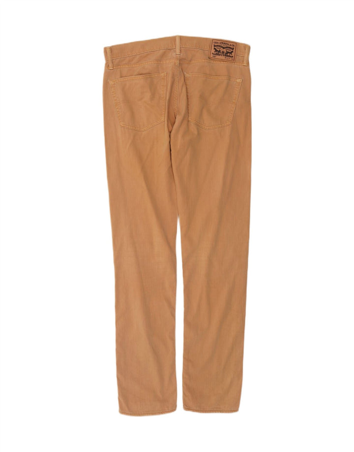 Levi's Herre Regular Fit Tapered Jeans W32 L34 Beige Bomuld