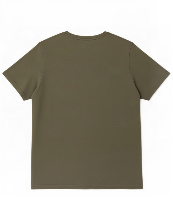 New Balance Mens Graphic T-Shirt Top Large Khaki Cotton