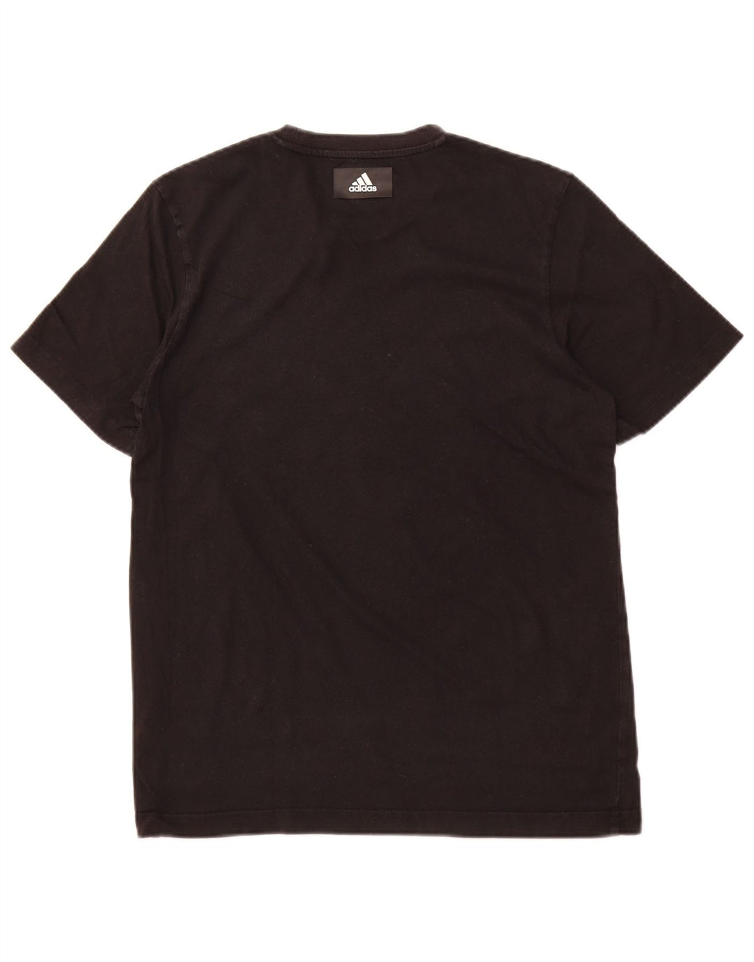 ADIDAS Grafisk T-shirt top til mænd, lille sort bomuld