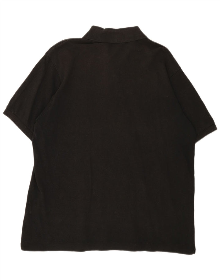 LACOSTE Poloshirt til mænd str. 5 Large Sort bomuld