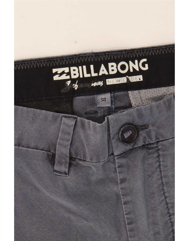 Billabong Herre Chino Shorts W30 Medium Marineblå Bomuld