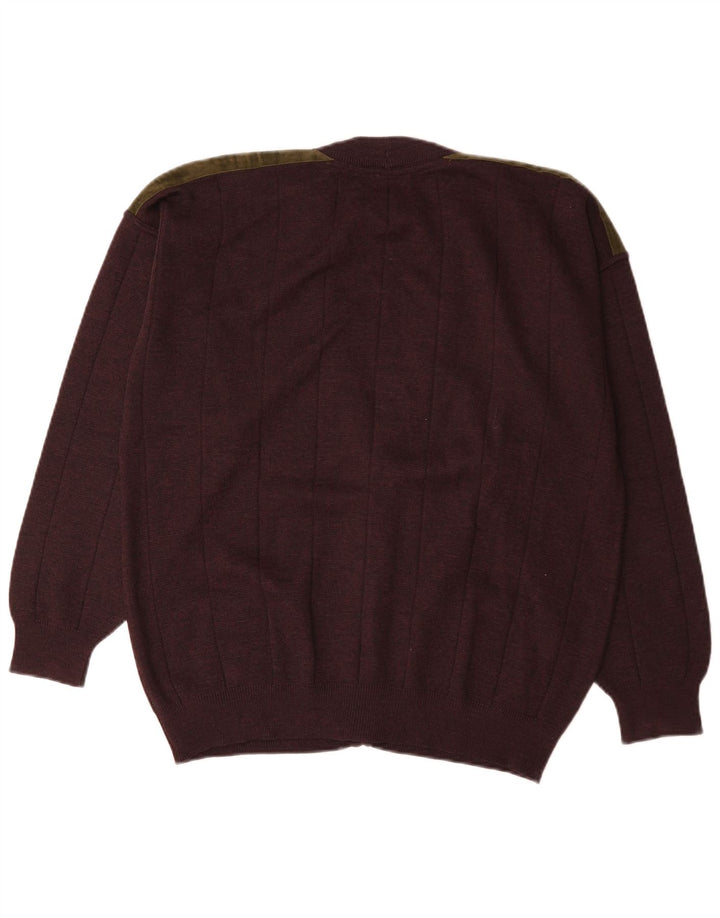 Il Granchio Herre Cardigan Sweater XL Brun Uld