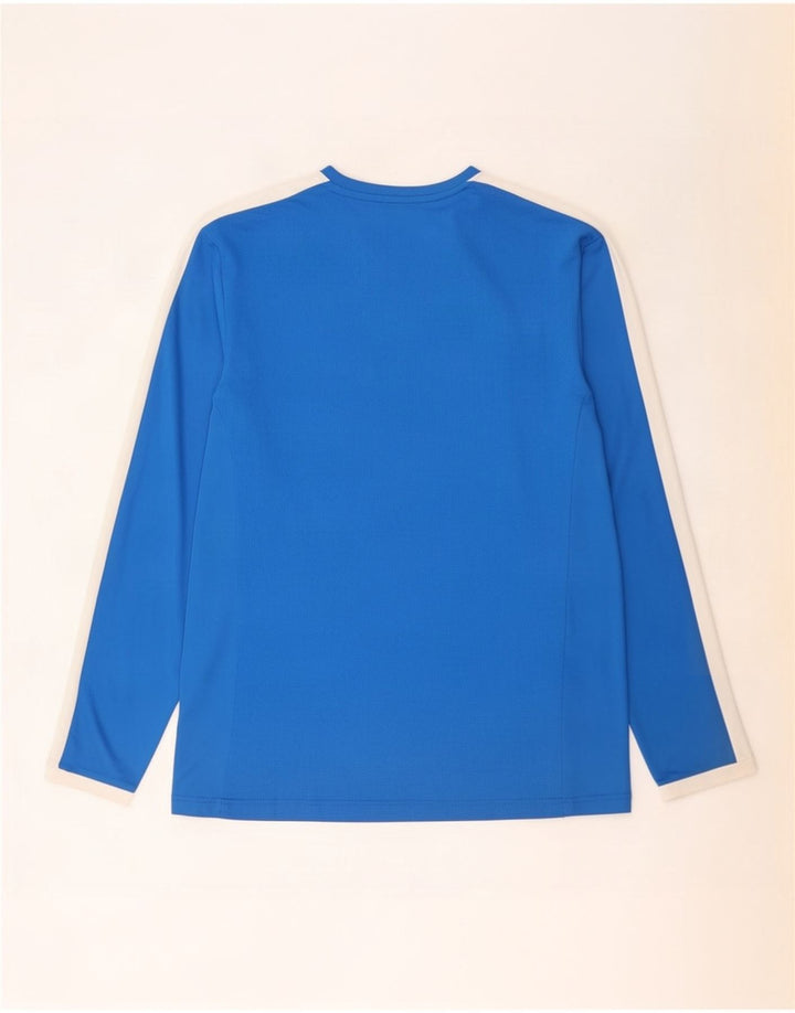 Puma Herre Top Langærmet 2XL Blå Colourblock Polyester