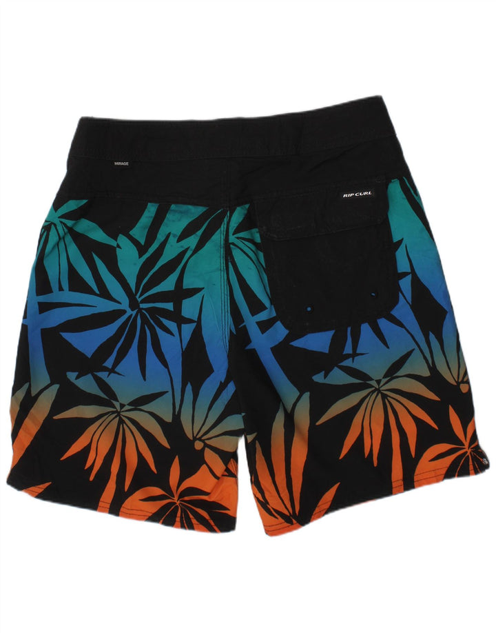 RIP CURL Boys Swimming Shorts 11-12 Years  Multicoloured Floral Polyester