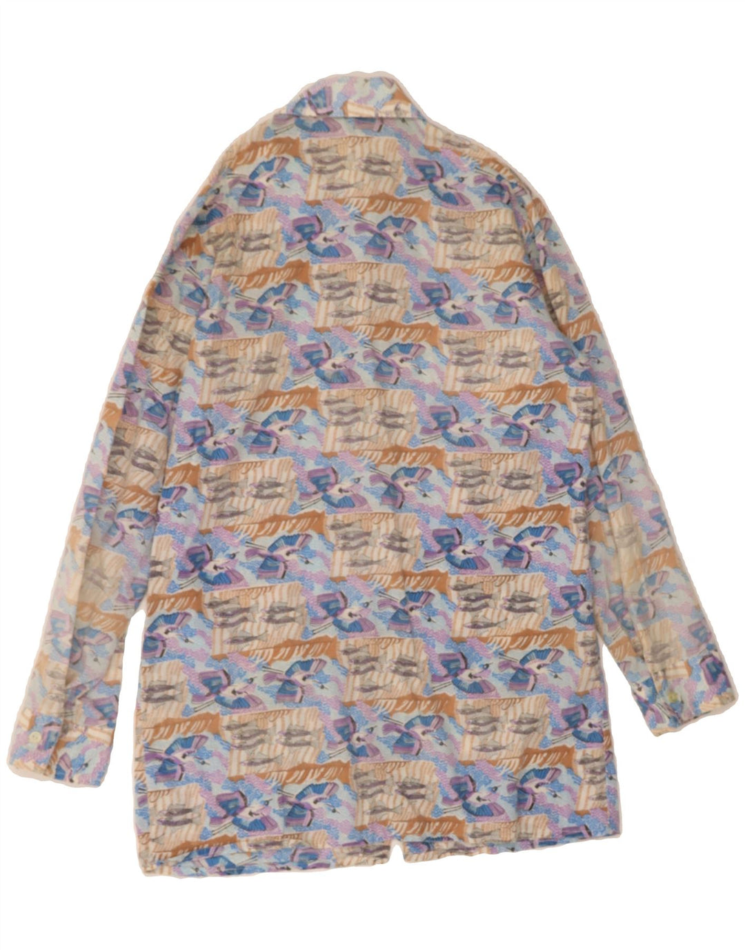 VINTAGE Mens Grant Fit Shirt Small Multicoloured Vintage Vintage and Second-Hand Vintage from Messina Hembry 