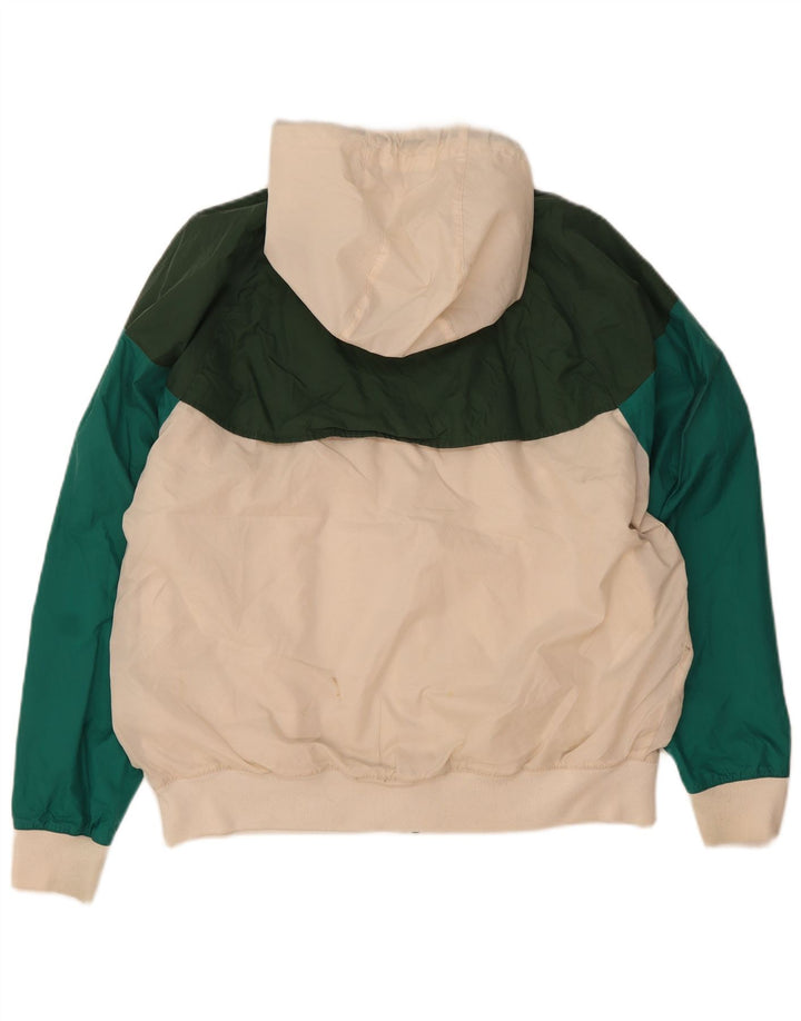 Nike Træningsdragt med hætte til mænd, topjakke Medium Off White Colourblock