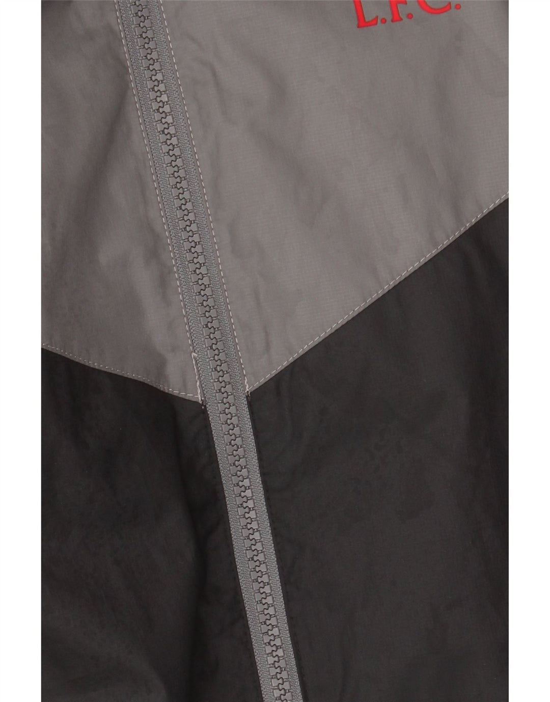 Nike Liverpool hættetrøje med lynlås til mænd Small Black Colourblock Polyester