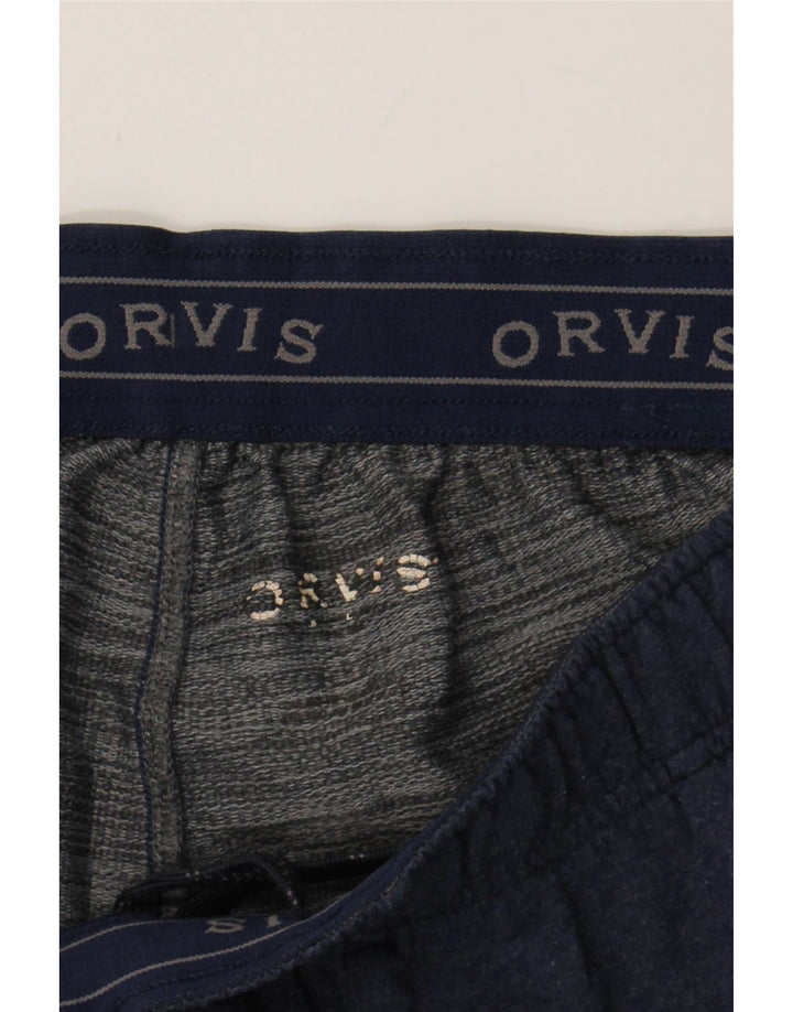 ORVIS Mens Tracksuit Trousers Large  Navy Blue Vintage Orvis and Second-Hand Orvis from Messina Hembry 