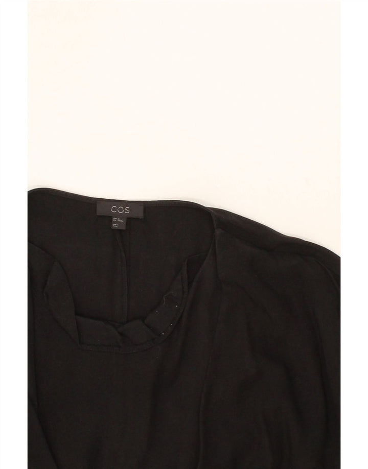 COS Womens Oversized Shift Dress EU 34 XS Black Lyocell Vintage Cos and Second-Hand Cos from Messina Hembry 