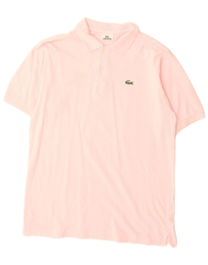 Lacoste herre poloskjorte str. 5 Large Pink