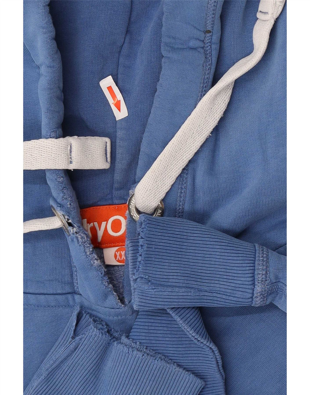 Superdry Hættetrøje til mænd 2XL Blå bomuld