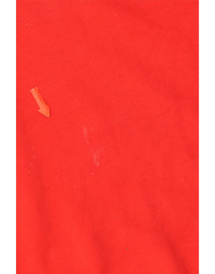 Puma Herre Grafisk Sweatshirt Jumper Lille Rød Colourblock Bomuld