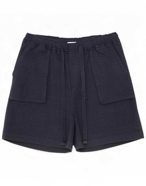 Fat Face Womens Casual Shorts UK 12 Medium W30 Navy Blue Cotton