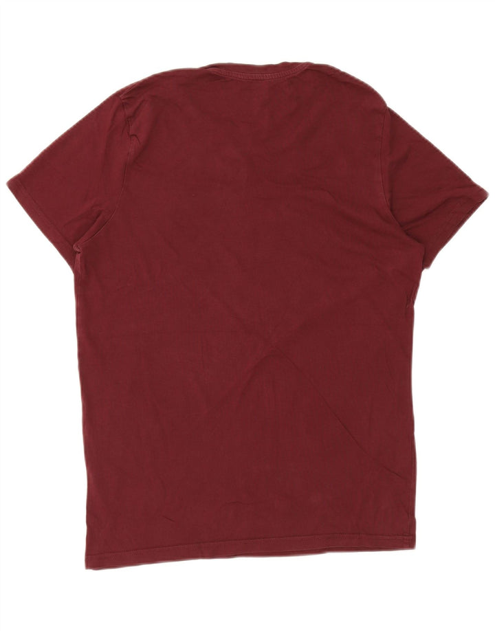 Jack & Jones Herre Regular Fit Grafisk T-shirt Top Lille rødbrun bomuld