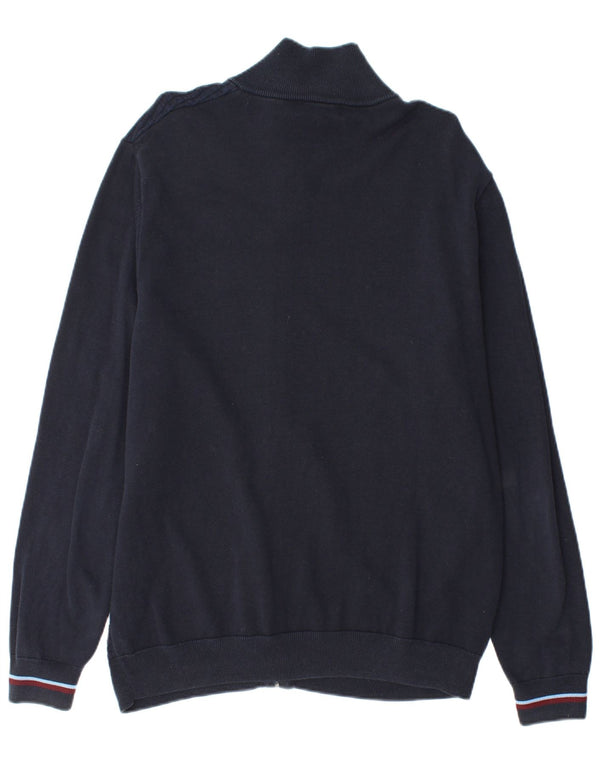 Fred Perry Herre cardigan sweater XL marineblå