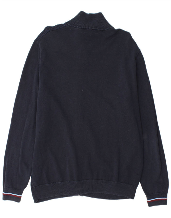 Fred Perry Herre cardigan sweater XL marineblå