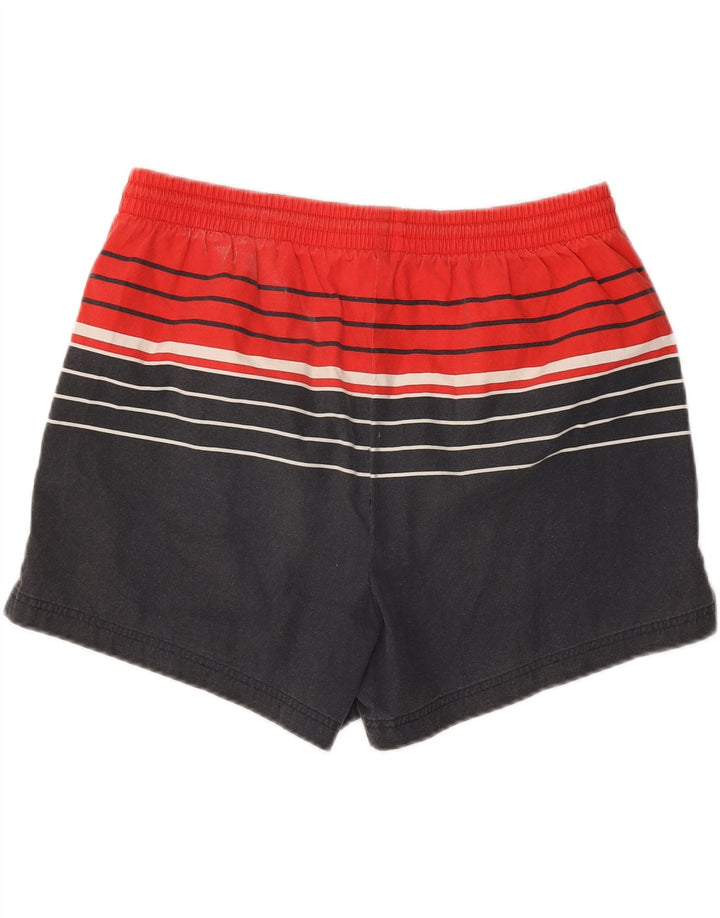 ADIDAS Mens Sport Shorts Medium Red Colourblock Cotton Vintage Adidas and Second-Hand Adidas from Messina Hembry 