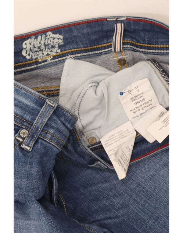Tommy Hilfiger Dame Slim Jeans W31 L32 Blå Bomuld