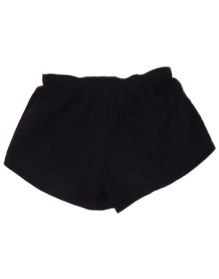 Champion Womens Sports Shorts UK 8 Small Navy Blue Polyester