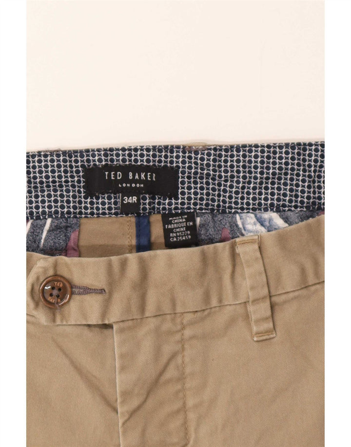 Ted Baker Herre Chino Shorts Large W34 Beige