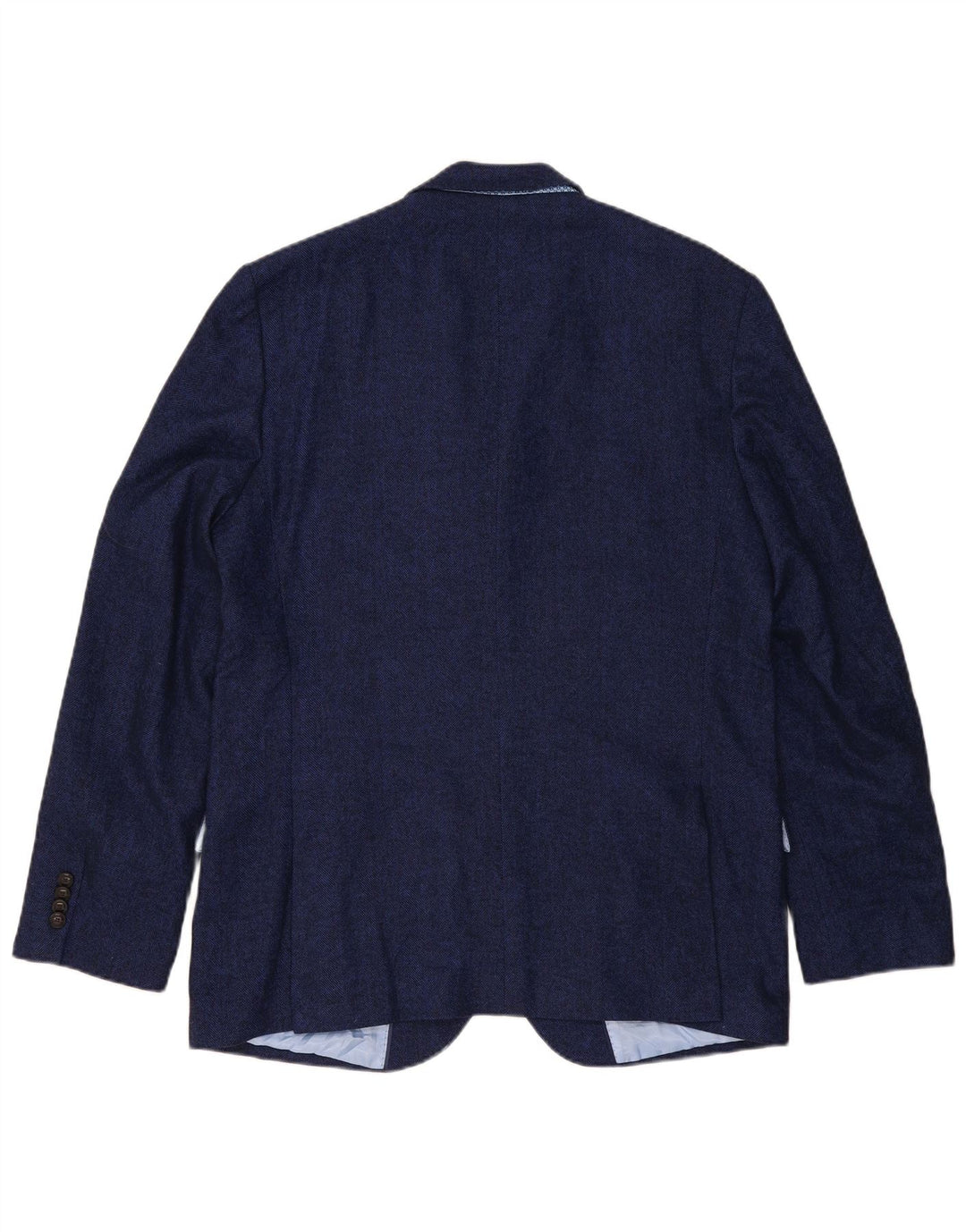 Marks & Spencer herre 2-knaps blazerjakke UK 44 XL marineblå sildeben