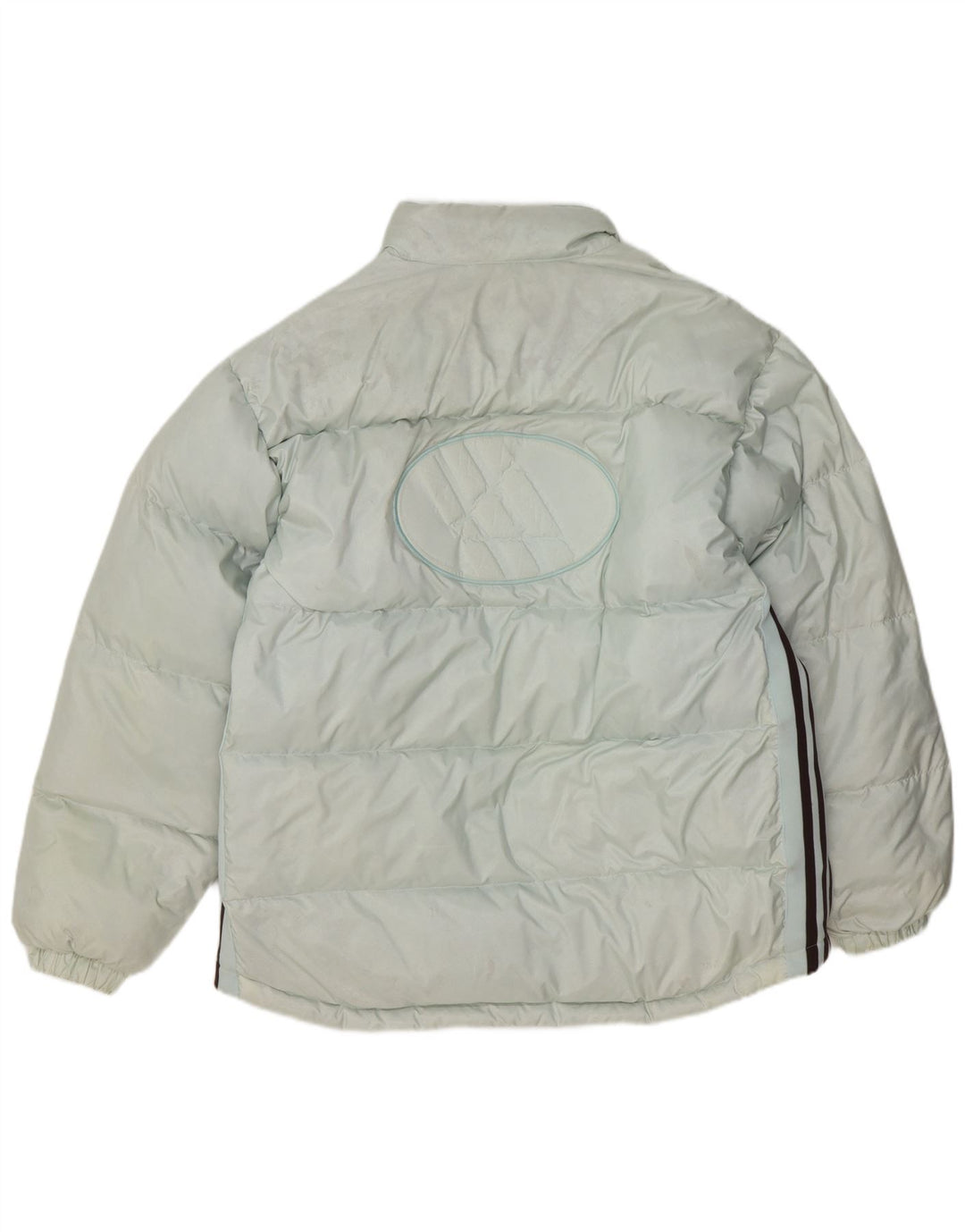 Adidas Herre grafisk polstret jakke UK 40 Large Blue Polyester