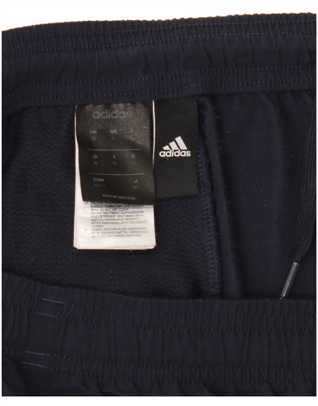 Adidas Træningsdragt bukser til mænd XL marineblå polyester