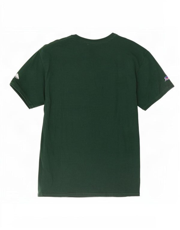 Champion Herre grafisk T-shirt Top mellemgrøn bomuld