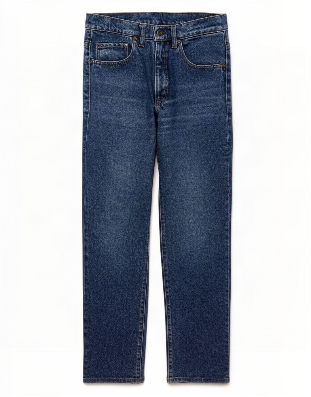 Levi's lige jeans til kvinder W26 L27 blå bomuld