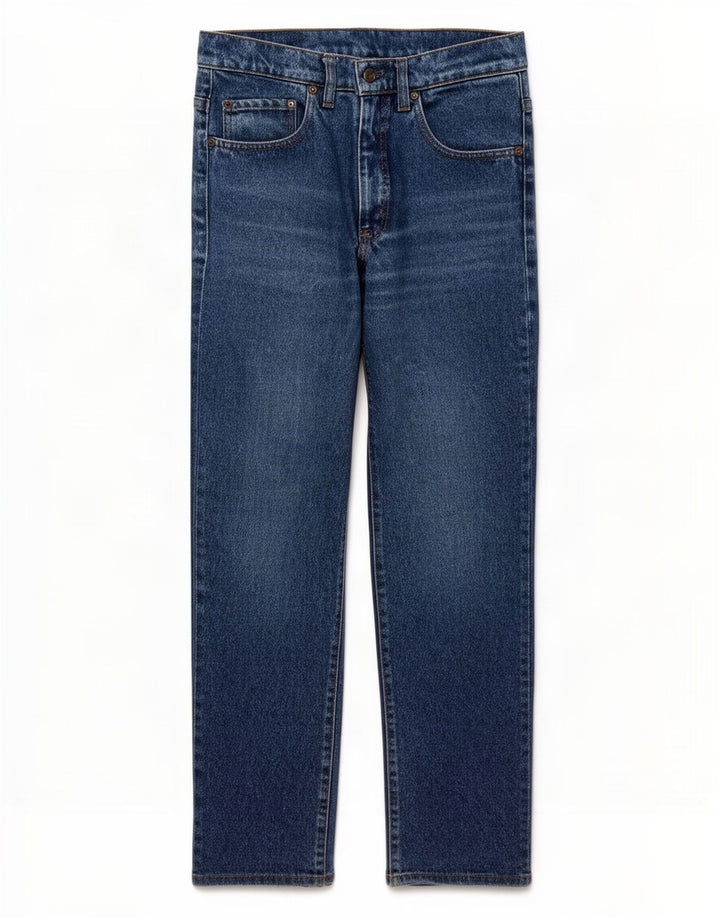 Levi's lige jeans til kvinder W26 L27 blå bomuld