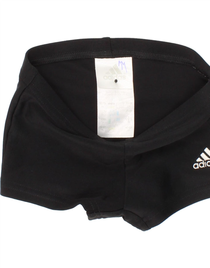 ADIDAS Girls Swimming Shorts 2-3 Years Black Vintage Adidas and Second-Hand Adidas from Messina Hembry 