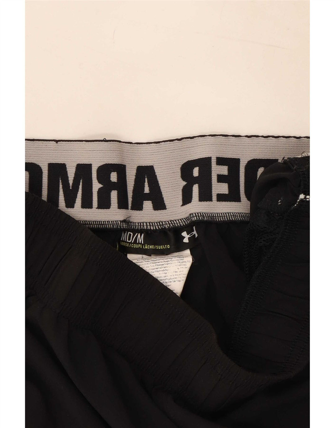 Under Armour Herre grafiske sportsshorts Medium Sort