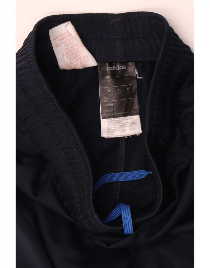 Adidas Drenge Træningsdragt Bukser Joggers 8-9 År Marineblå Polyester