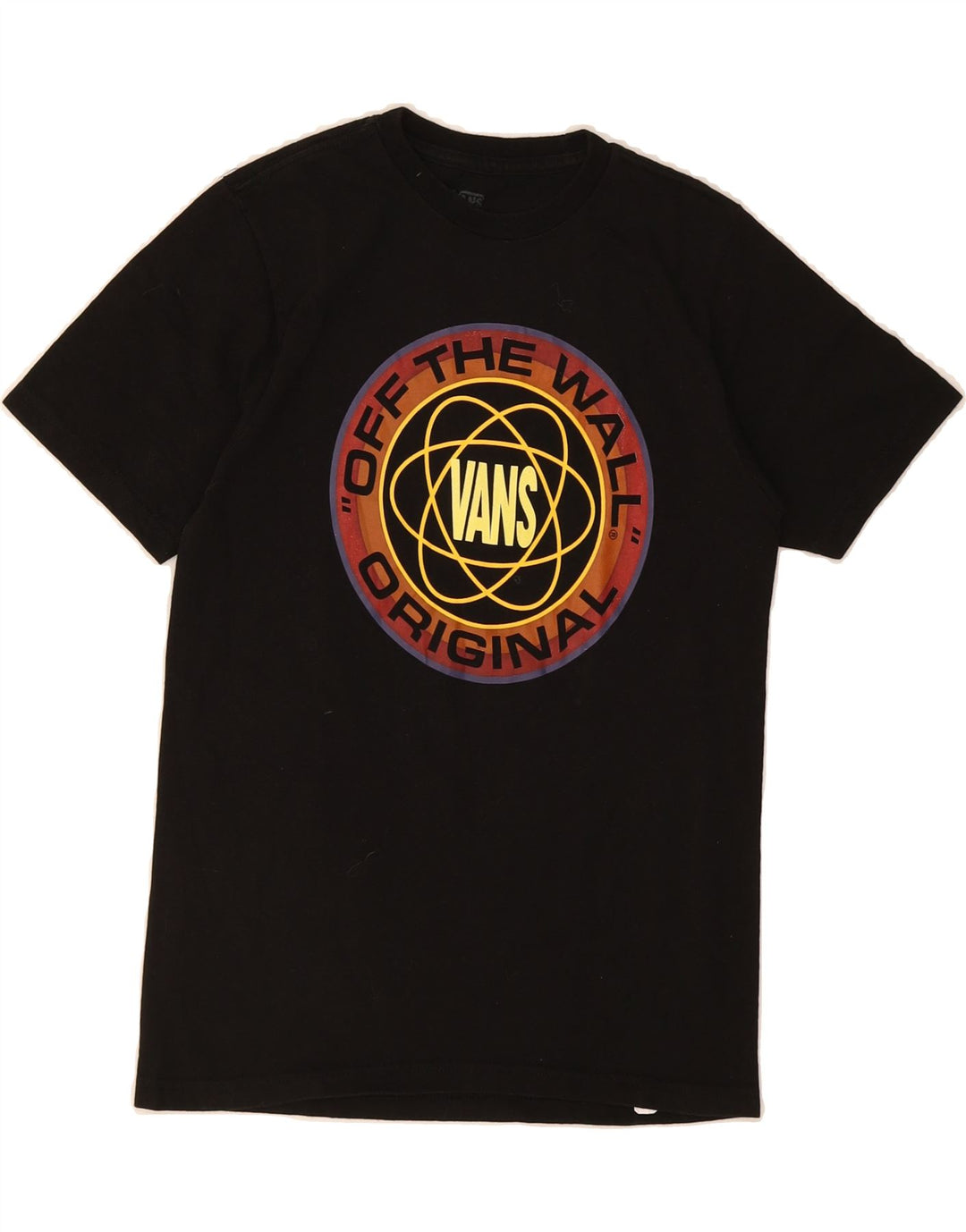 VANS Mens Graphic T-Shirt Top Medium Black Cotton Vintage Vans and Second-Hand Vans from Messina Hembry 