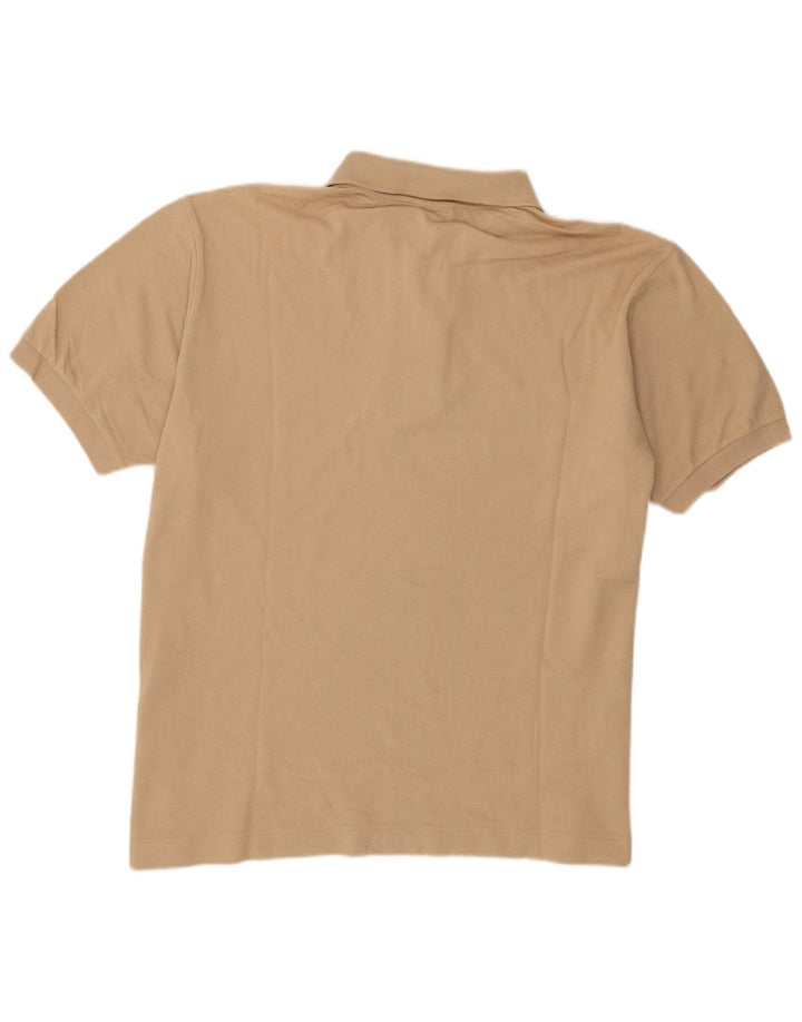 Lacoste Polo Shirt til mænd Str. 7 2XL Beige Bomuld