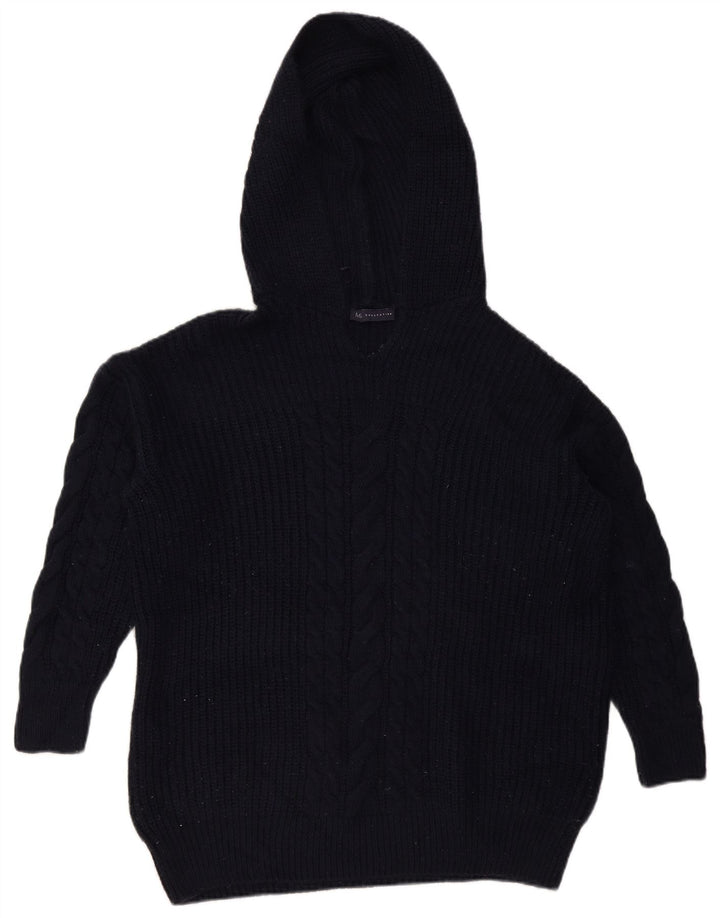 Marks & Spencer Dame Oversized Jumper Sweater UK 14 Medium Navy Blue