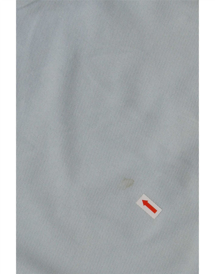 Lyle & Scott herre poloshirt mellemblå stribet bomuld
