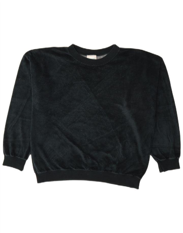 CANDA Dame Oversized Sweatshirt Jumper UK 10 Lille grøn bomuld
