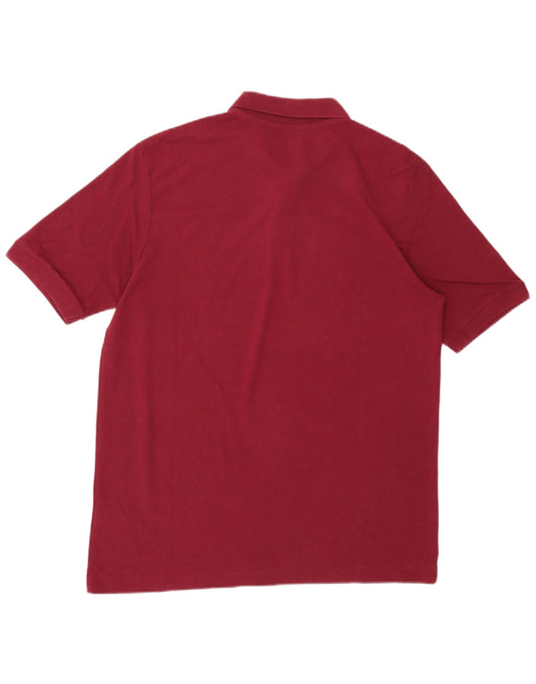Kappa herre poloshirt XL Bourgogne bomuld