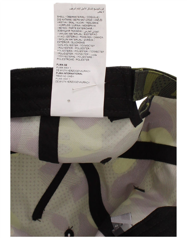 Puma Boys grafisk baseballkasket One Size grøn polyester