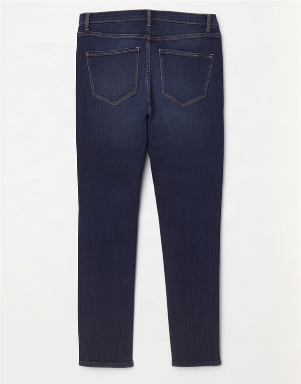 Hollister Womens Curvy High Waist Jeans US 11 Large W30 L28 Navy Blue