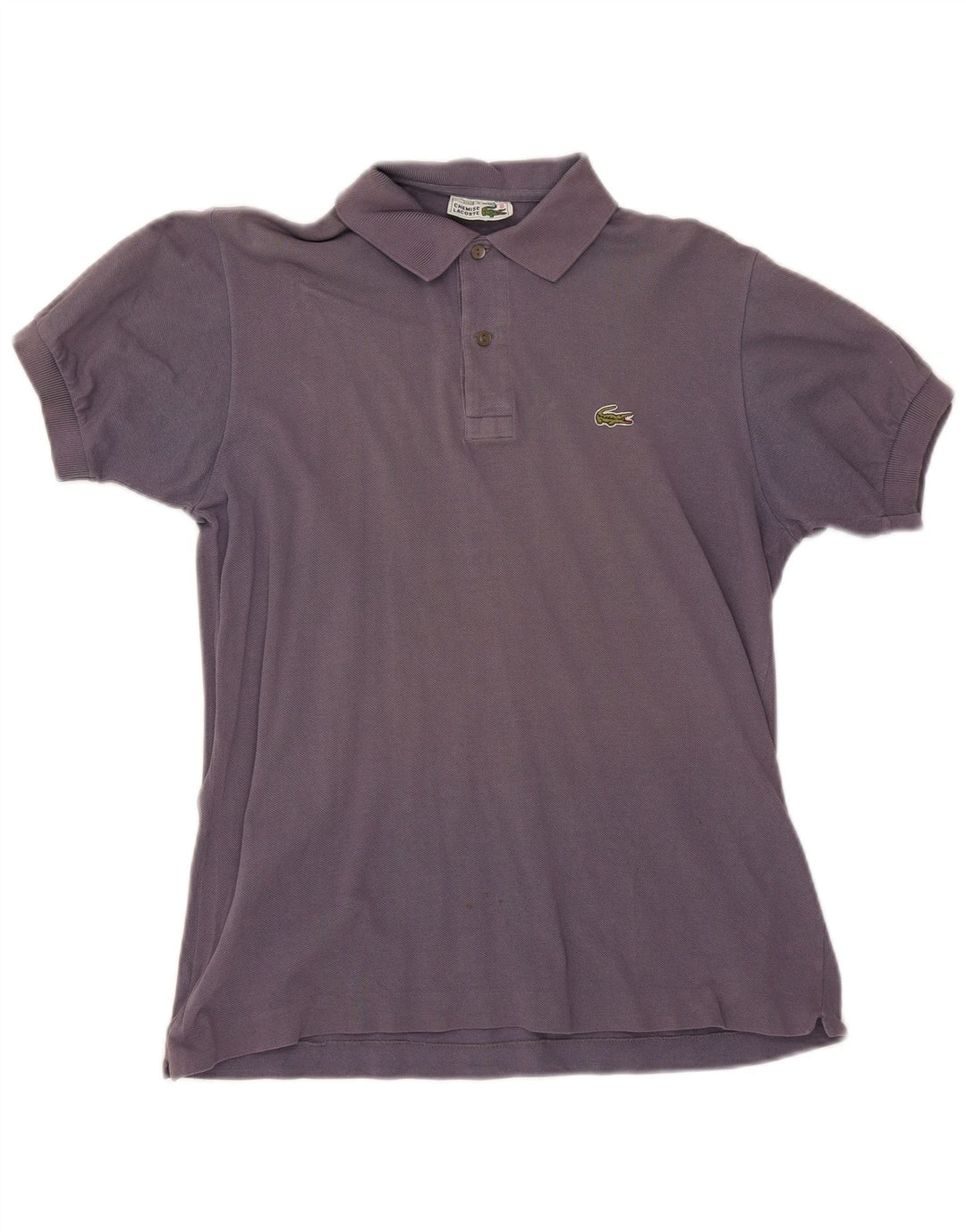 Lacoste herre poloshirt størrelse 4 Medium lilla bomuld