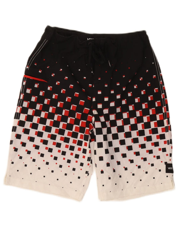 VANS Badeshorts til drenge 15-16 år Sort geometrisk polyester