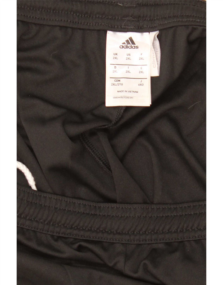 Adidas Herre Climalite Sport Shorts 2XL Sort Colourblock Polyester