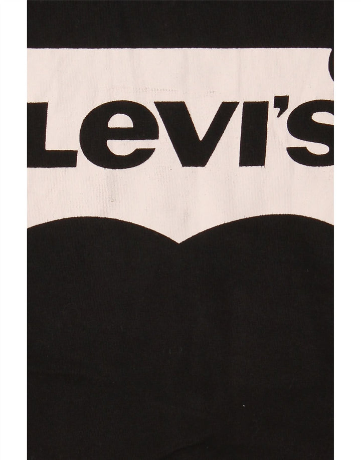 Levi's Boys Grafisk T-Shirt Top 15-16 år Sort