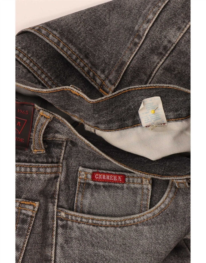 Carrera Straight Jeans til mænd W30 L28 Grå bomuld
