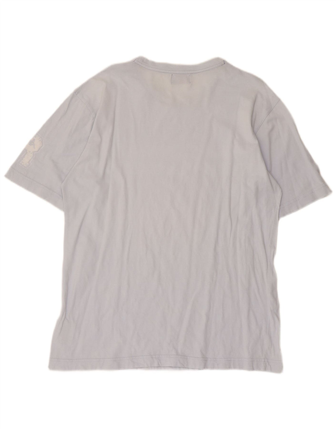 Kappa herre T-shirt top stor blå stribet bomuld